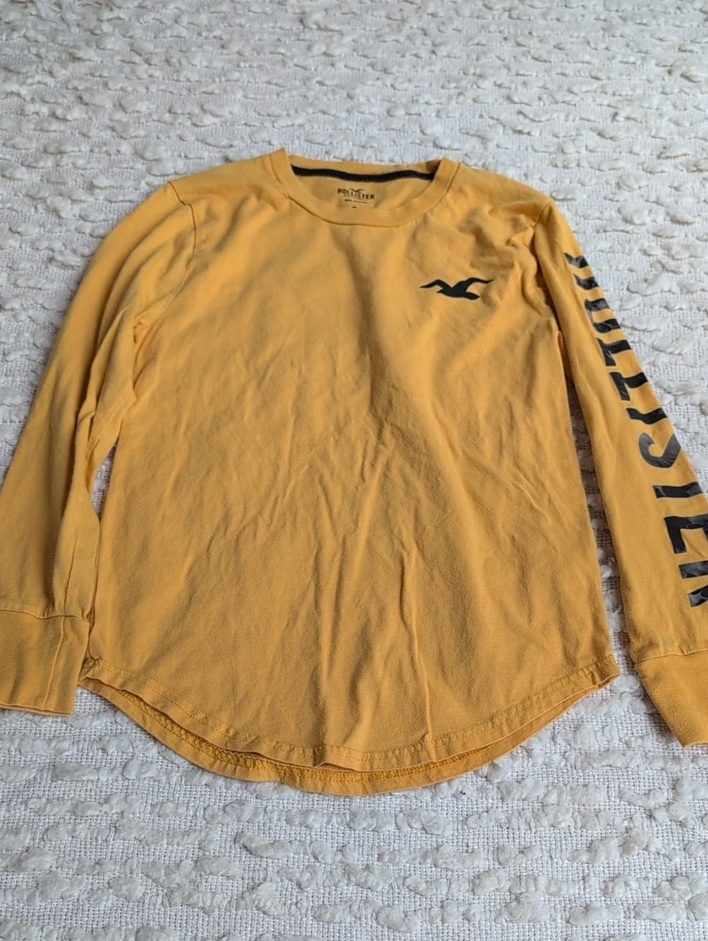 Hollister Boys Graphic Long Sleeve Short Sleeve Tees XXS XS